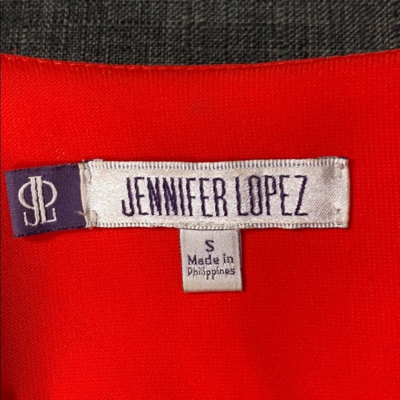 Jennifer Lopez Red Blazer tuxedo jacket - Picture 10 of 15
